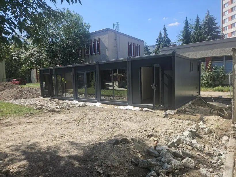 Kontajnerové kancelárie, Partizánske, fotografia 3